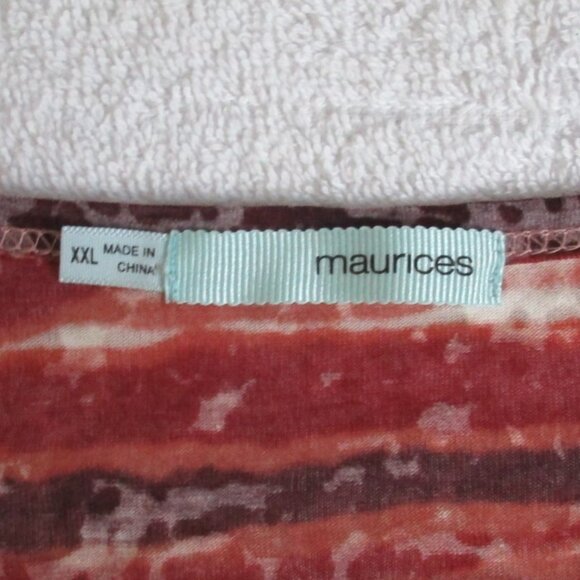 MAURICES Top Size XXL Long Sleeve Burnout Tee - Picture 10 of 10